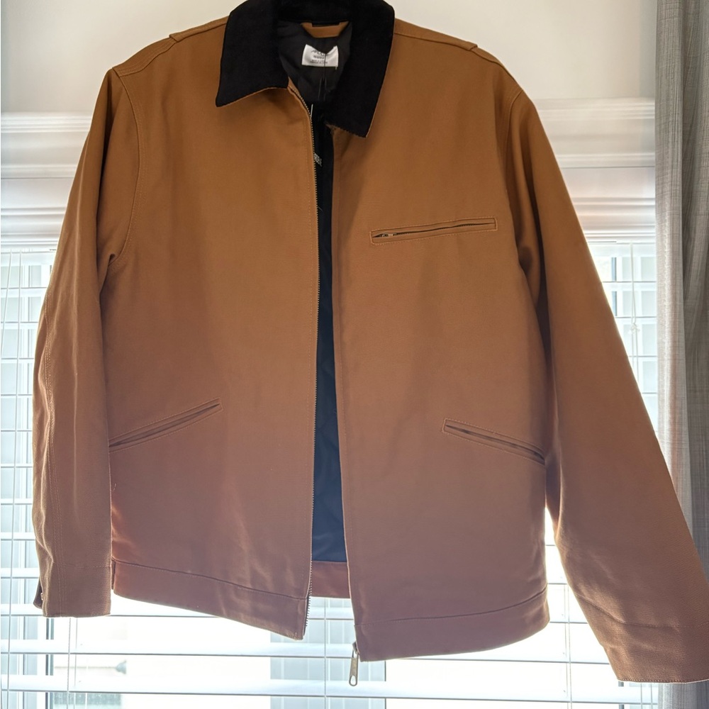 Barn Jacket with Corduroy Collar - Picture 3 of 3